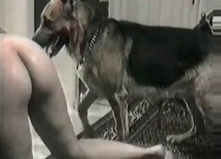 MILF and her submissive sweet doggy