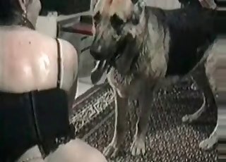 MILF and her submissive sweet doggy