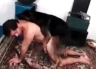 Wife has sex with dog