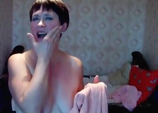 Cheery chick and her horny doggo