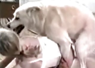 Blonde doll sucked her own taught doggy
